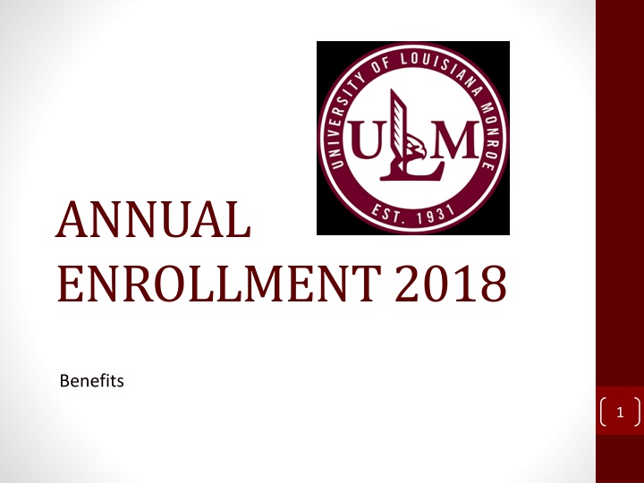 annual enrollment 2018