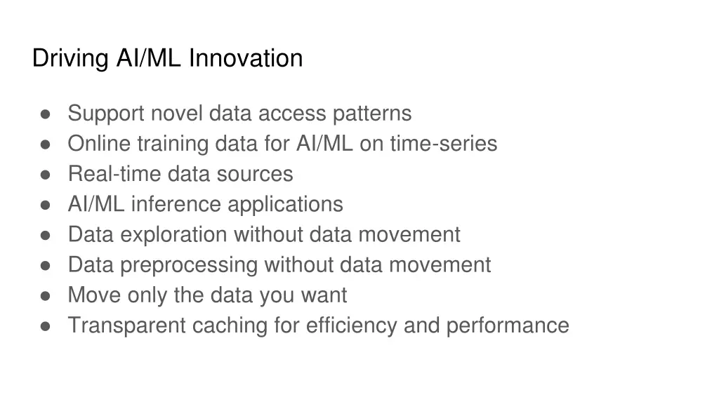 driving ai ml innovation 1