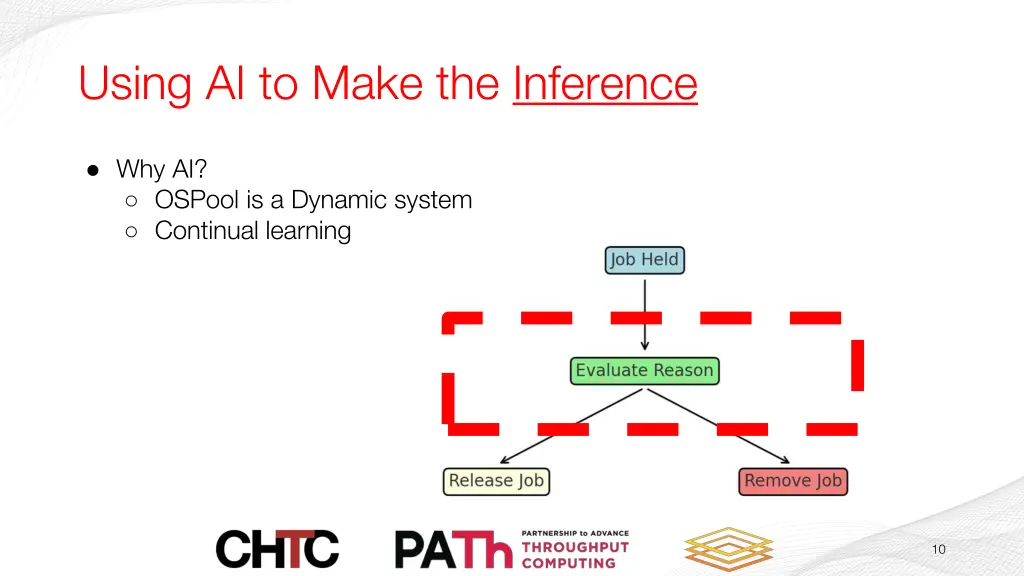 using ai to make the inference