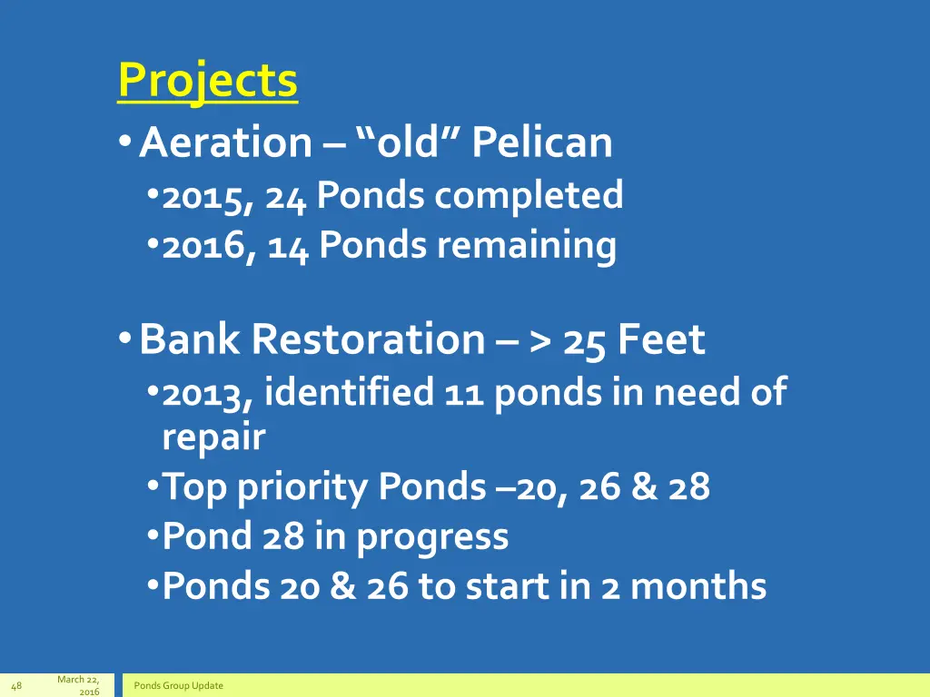 projects aeration old pelican 2015 24 ponds