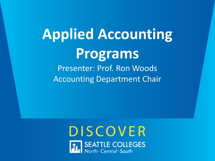 applied accounting programs