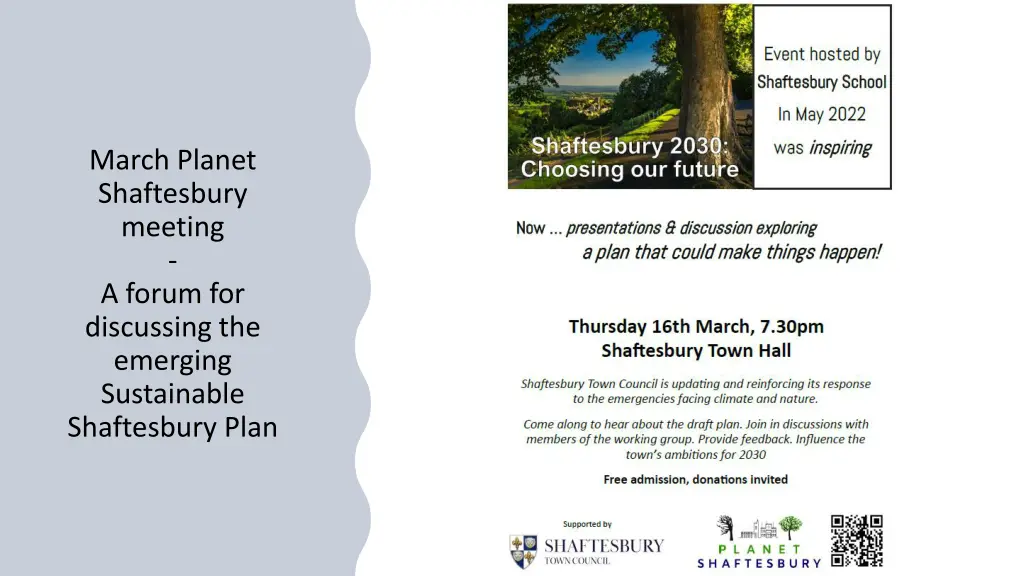 march planet shaftesbury meeting a forum