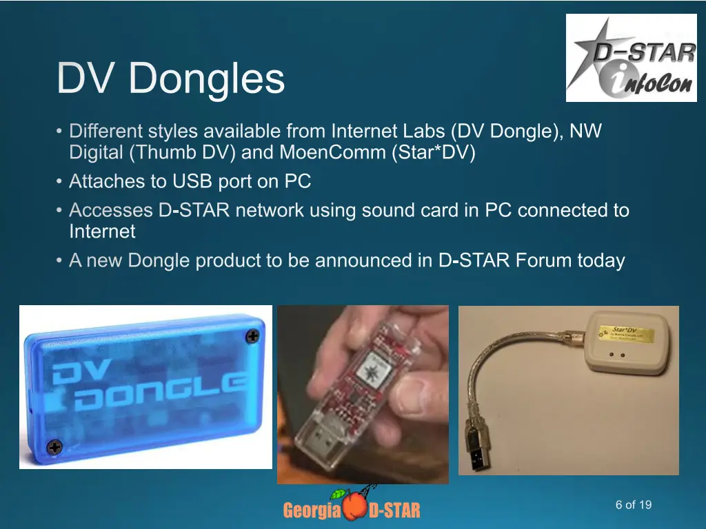 dv dongles