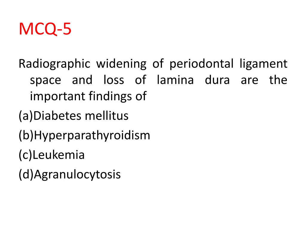 mcq 5