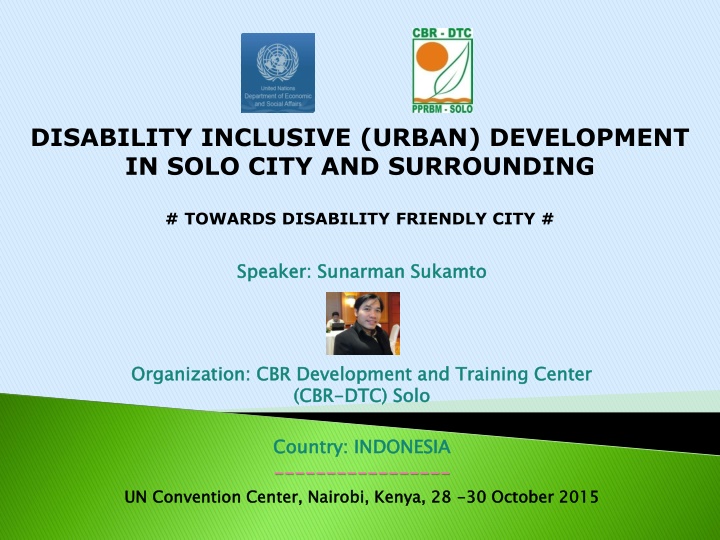 disability inclusive urban development in solo