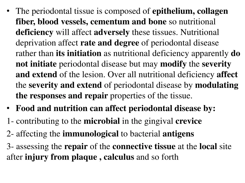 the periodontal tissue is composed of epithelium