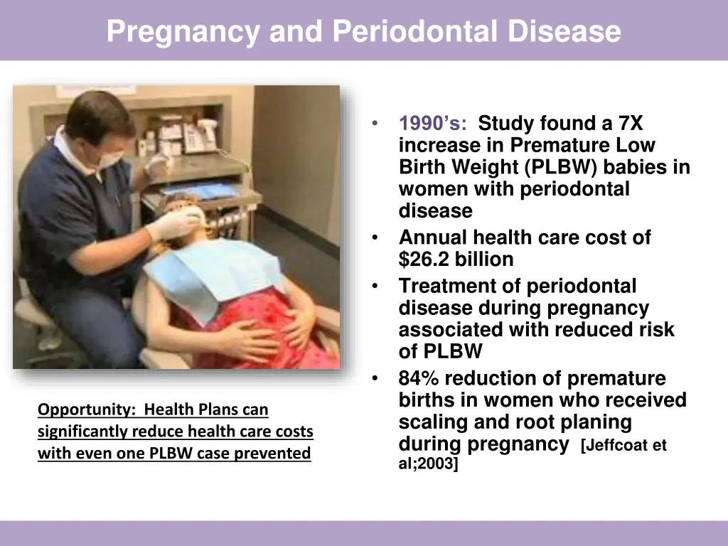 pregnancy and periodontal disease