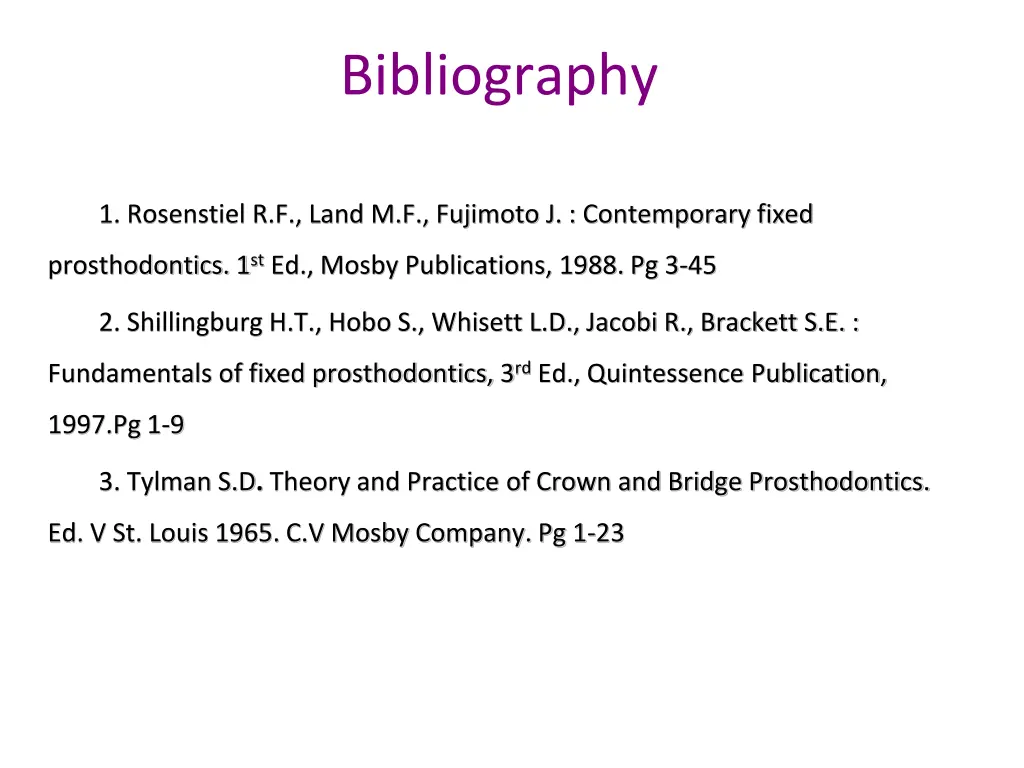 bibliography