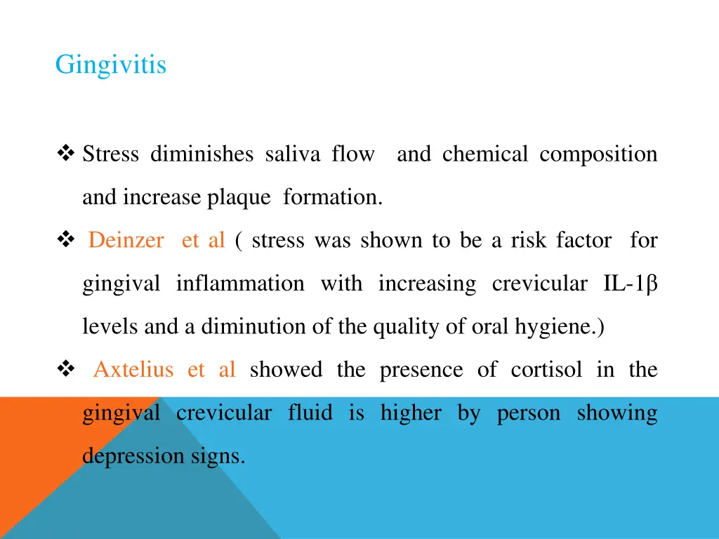 gingivitis