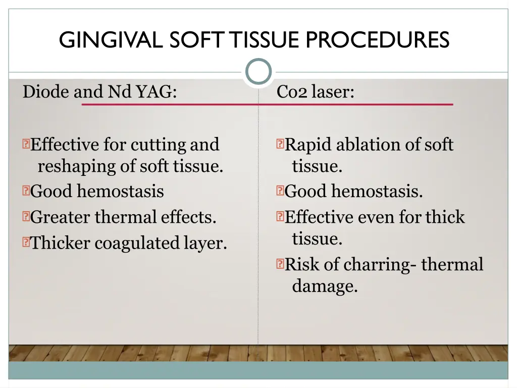 gingival soft tissue procedures 2