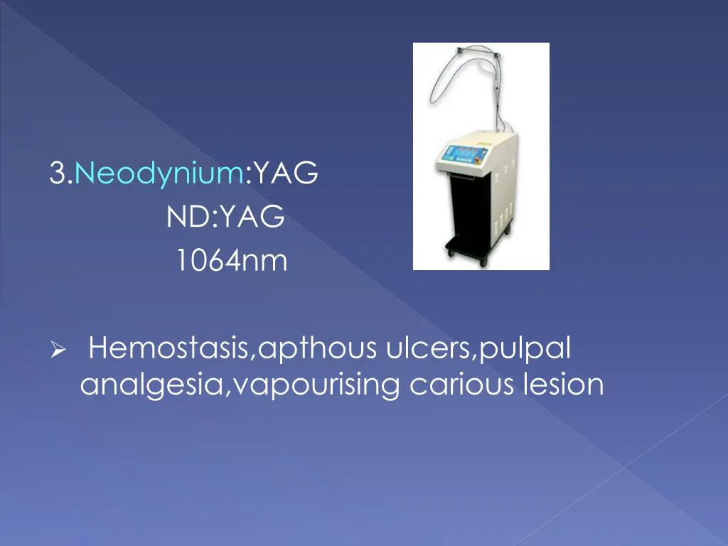 3 neodynium yag nd yag 1064nm