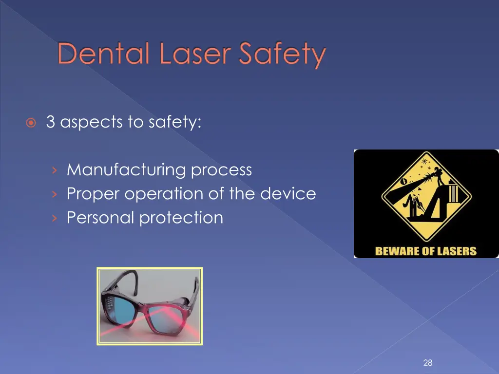 dental laser safety