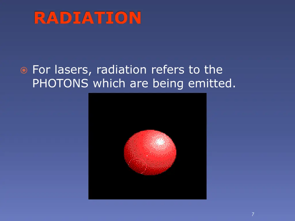 radiation