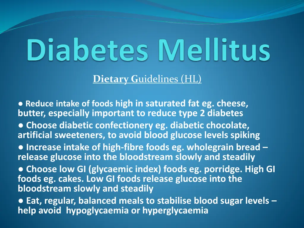 dietary g uidelines hl