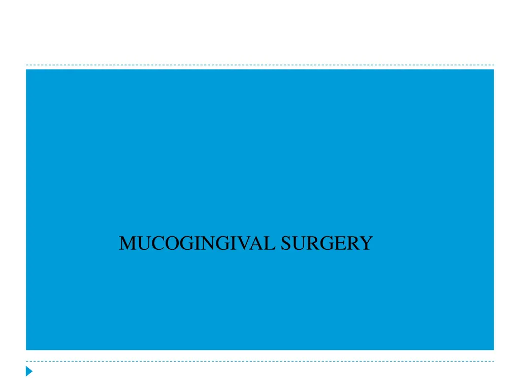 mucogingival surgery 1