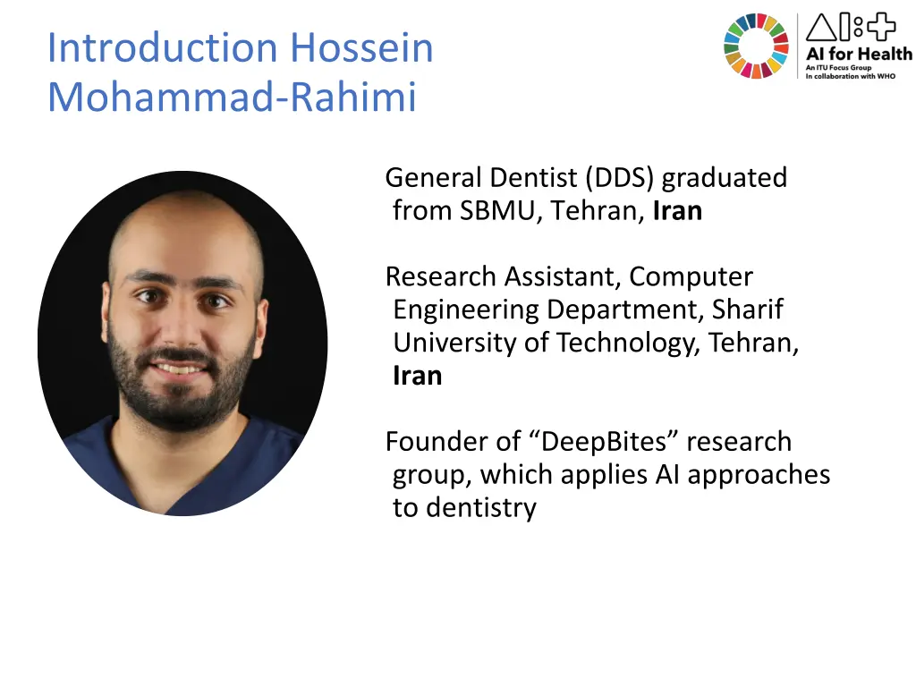 introduction hossein mohammad rahimi