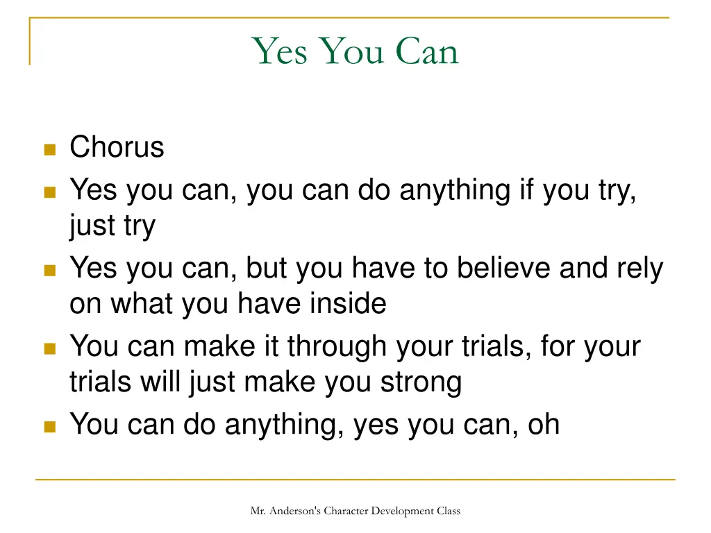 yes you can 1