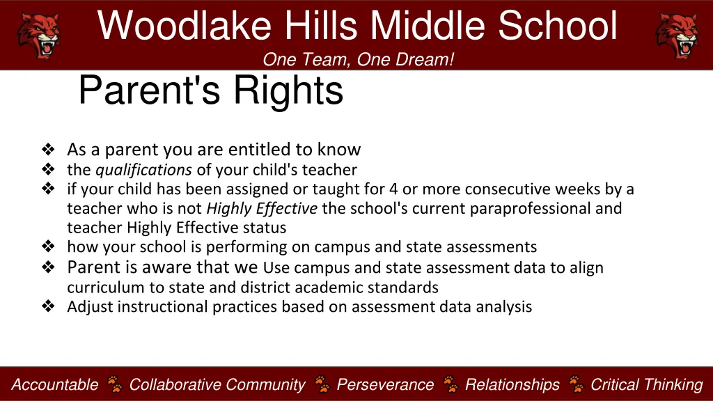 woodlake hills middle school one team one dream 5