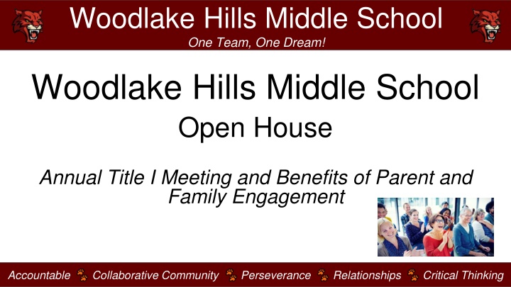 woodlake hills middle school one team one dream