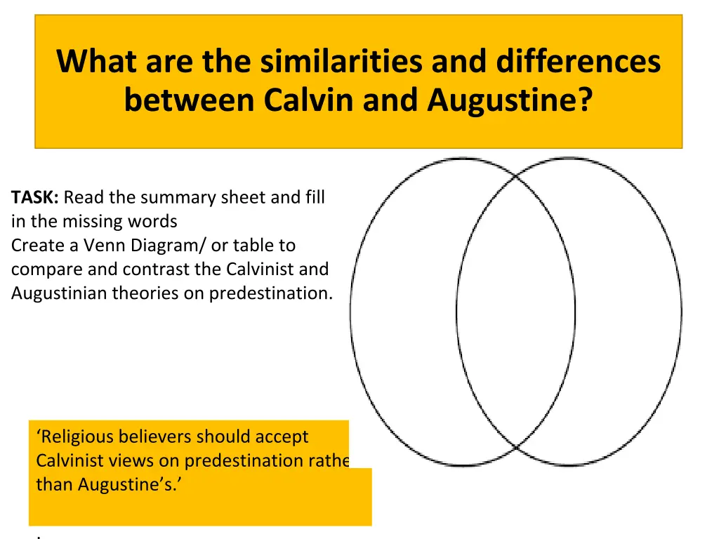 what are the similarities and differences between