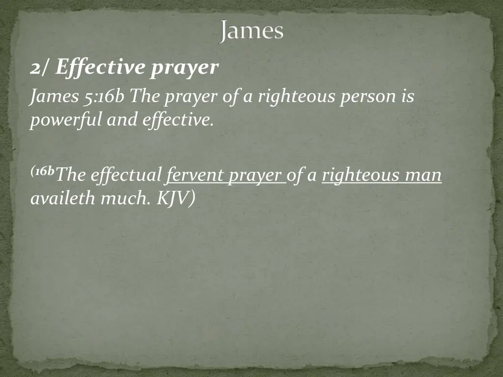 james 5