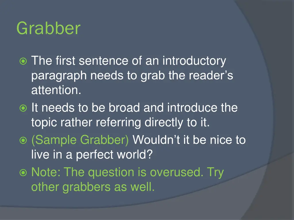 grabber