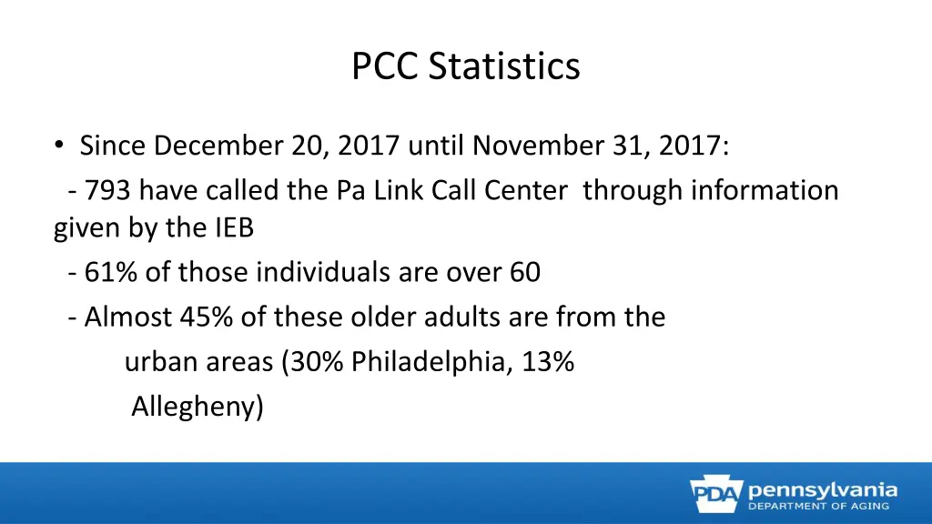 pcc statistics 1