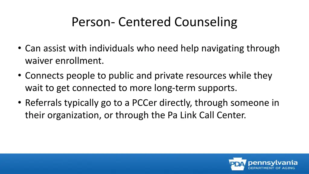 person centered counseling 4