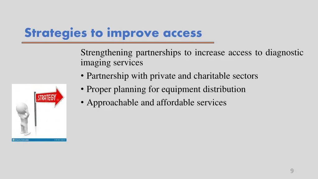 strategies to improve access