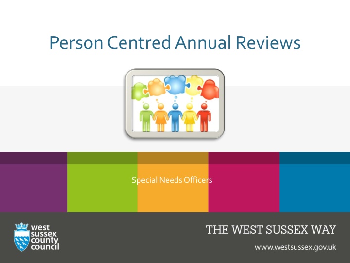 person centred annual reviews