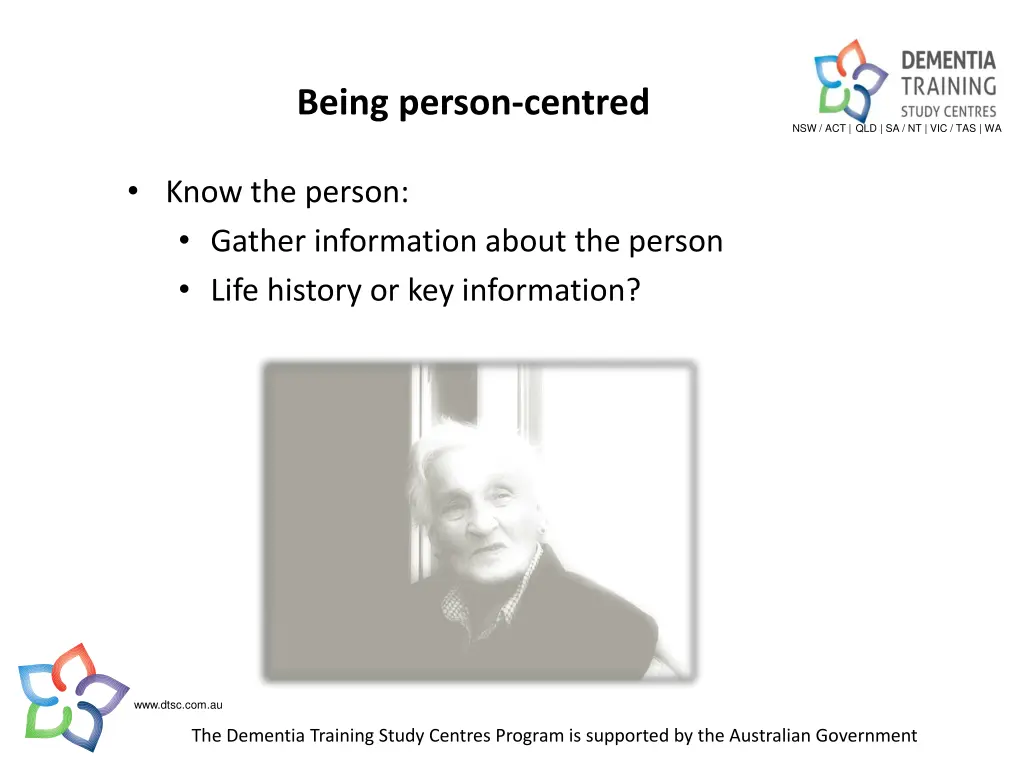 being person centred