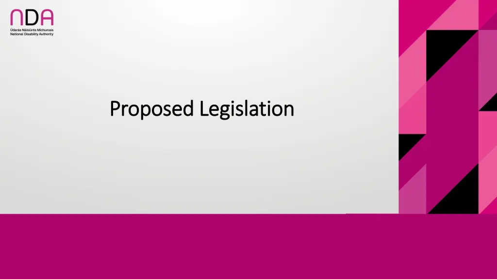 proposed legislation proposed legislation