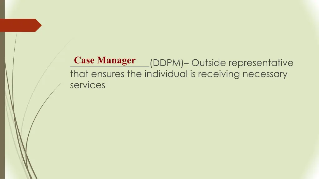 case manager