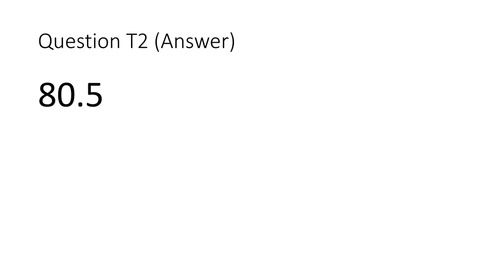 question t2 answer