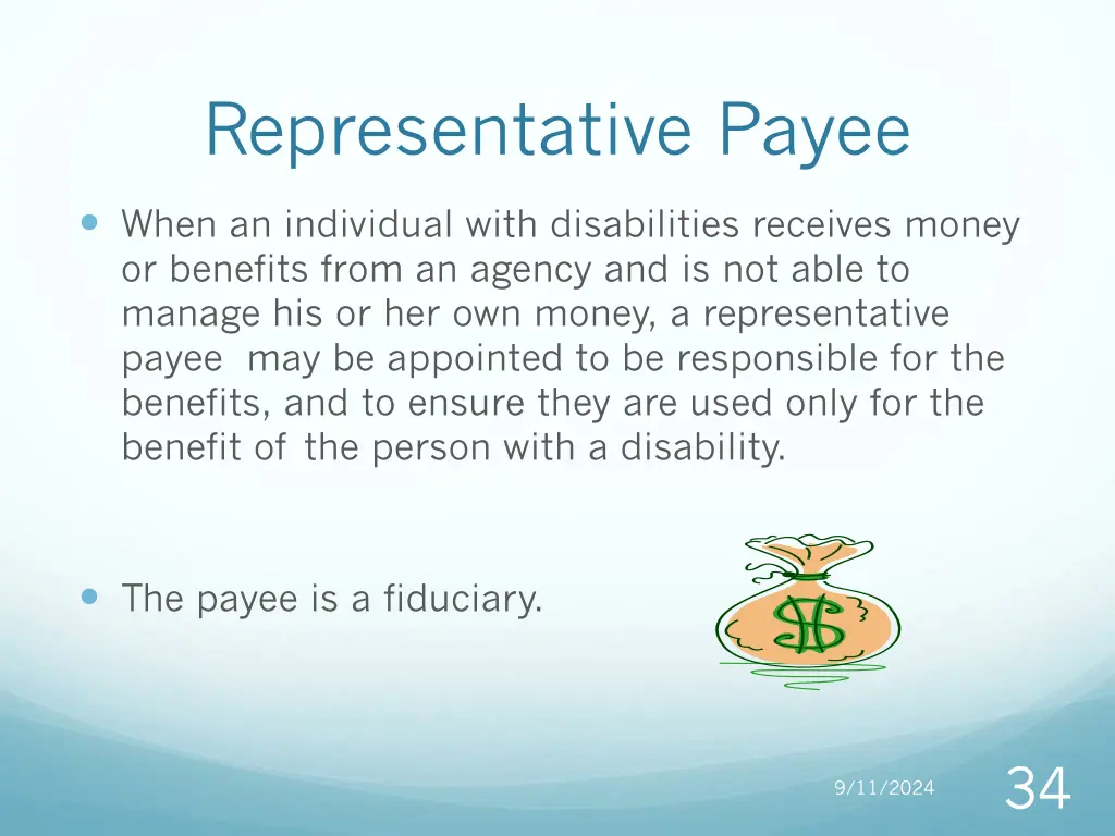 representative payee