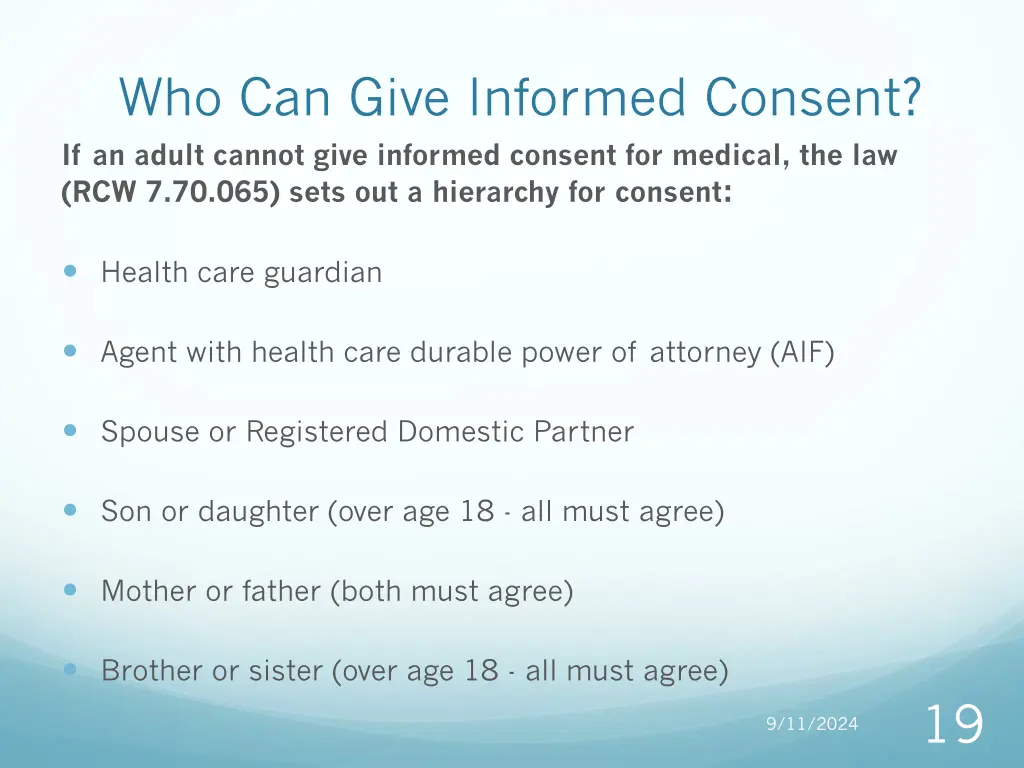 who can give informed consent