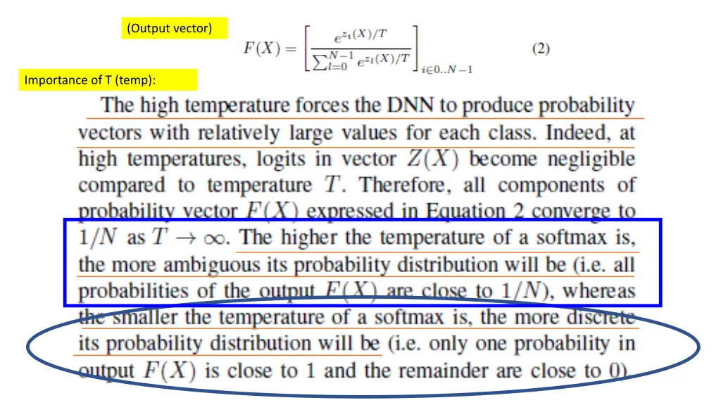 output vector