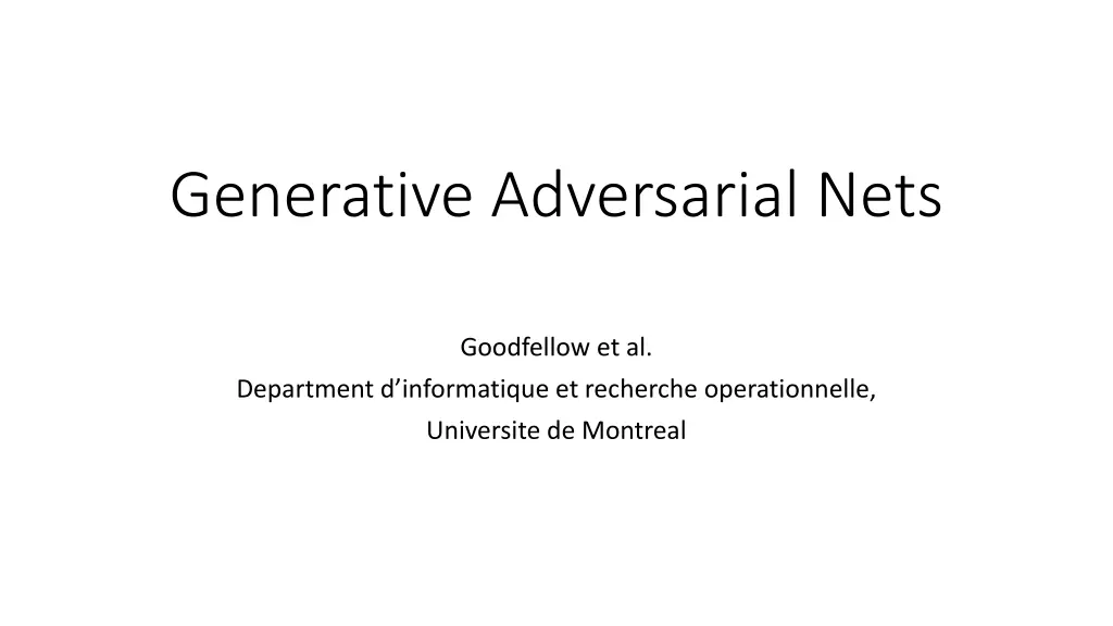 generative adversarial nets