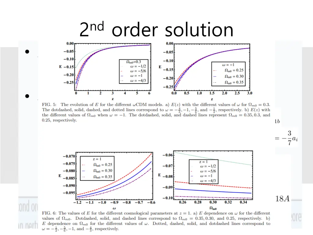 2 nd order solution