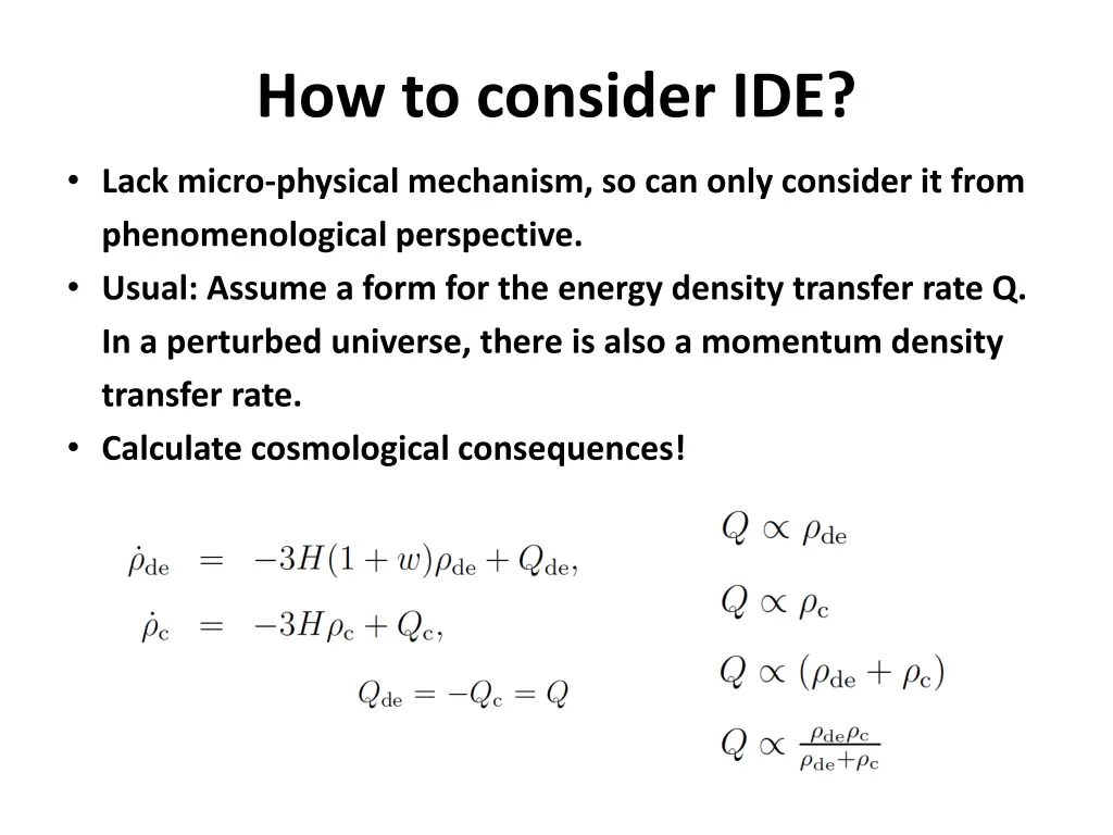 how to consider ide