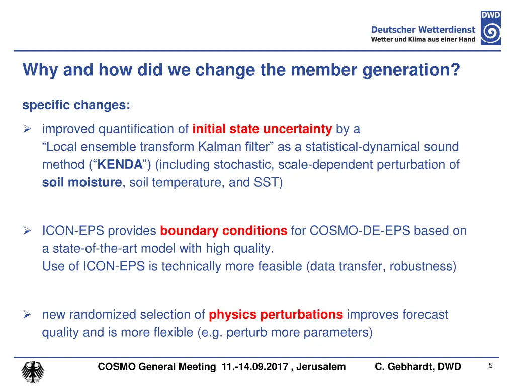 why and how did we change the member generation 1