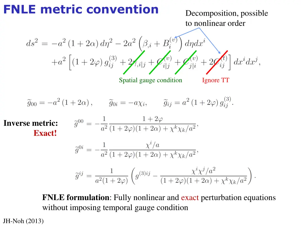 fnle metric convention