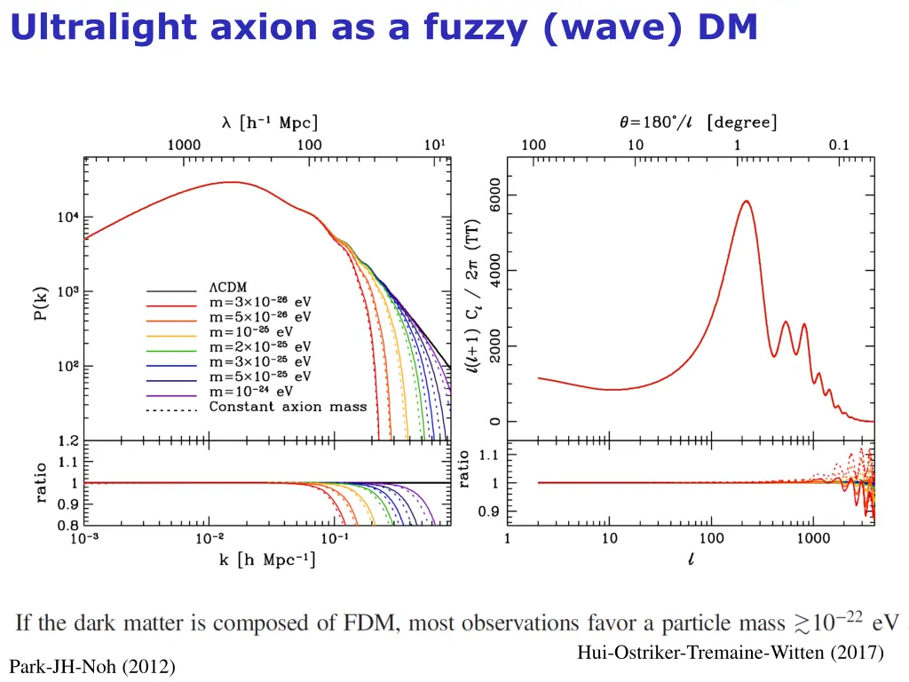 ultralight axion as a fuzzy wave dm