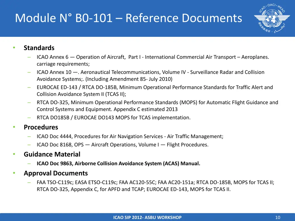 module n b0 101 reference documents