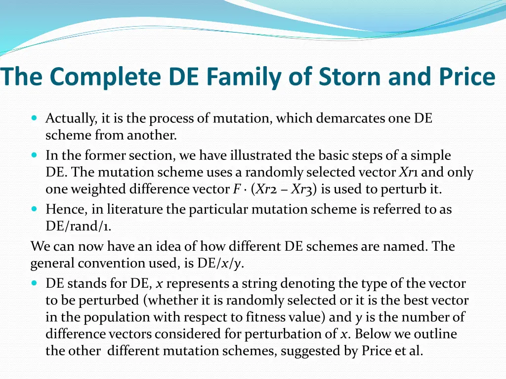 the complete de family of storn and price