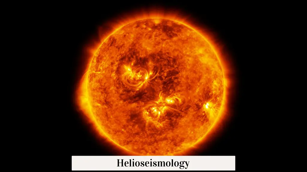 helioseismology