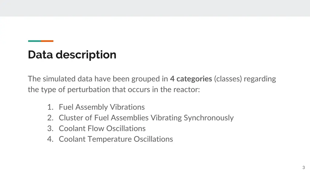 data description