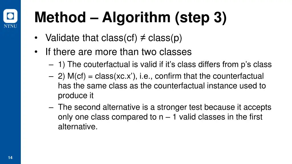 method algorithm step 3