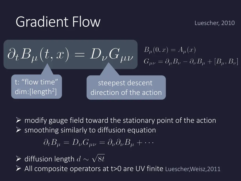 gradient flow 1