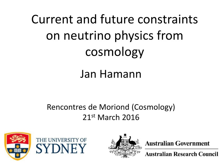 current and future constraints on neutrino